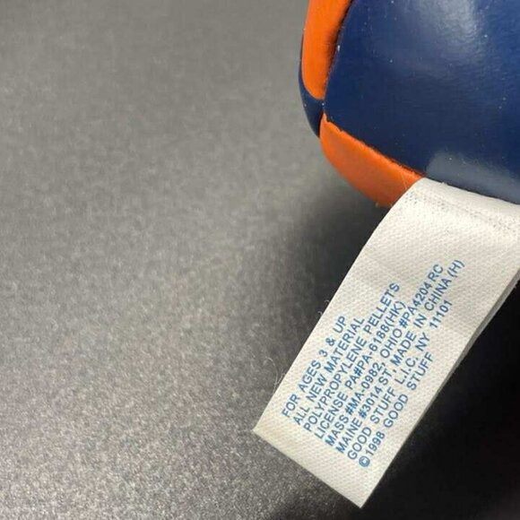 EUC Vintage 1998 Denver Broncos NFL Good Stuff Plush Football Keychain - Picture 7 of 9